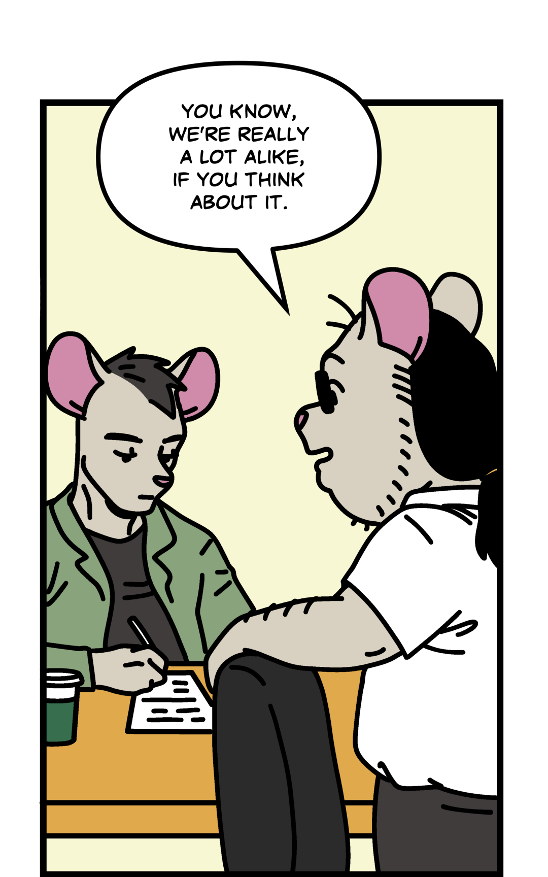 A Lot Alike panel 2